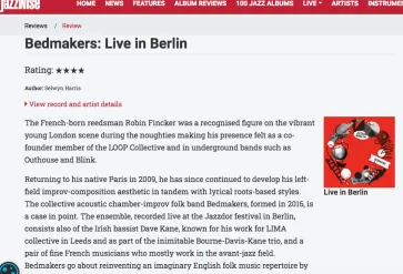 Live in Berlin Jazzwise